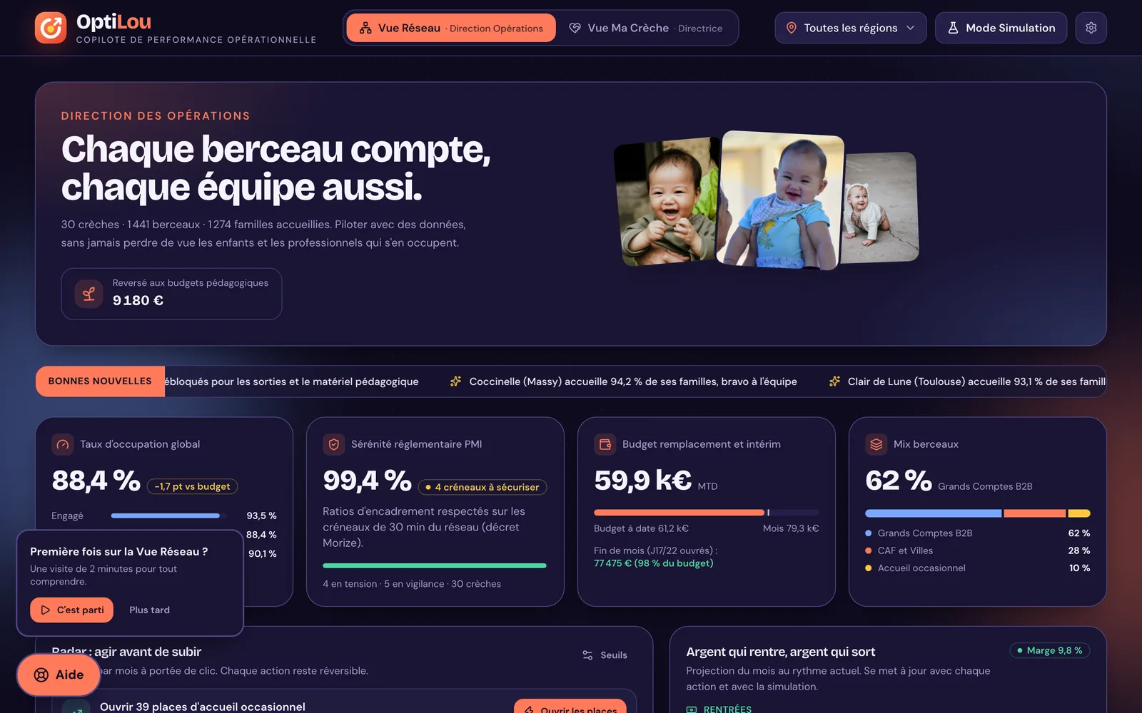 Aperçu de OptiLou